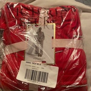 Victoria Secret Red Modal Pajamas